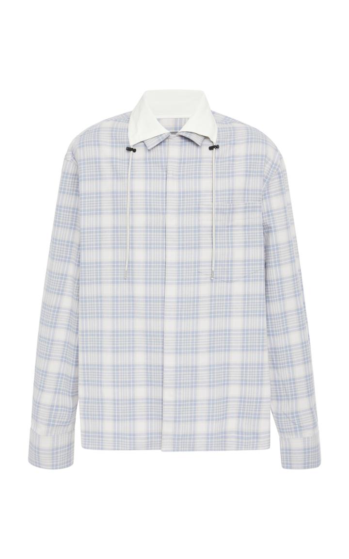 Lanvin Plaid Cotton-twill Shirt