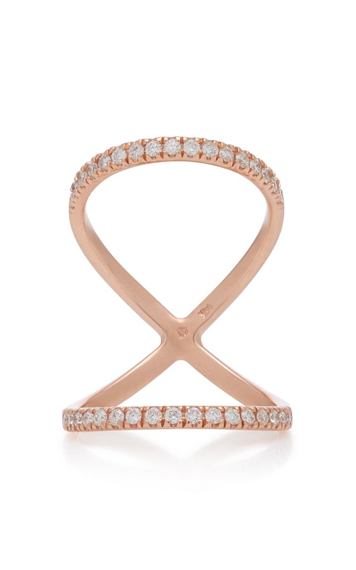 Carbon & Hyde Olyumpia 14k Rose Gold Diamond Ring