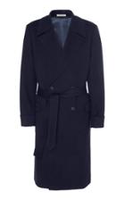Husbands Paris Double-breasted Belted Cashmere Coat