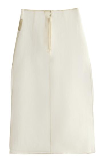 Moda Operandi Gia Studios Organza Midi Skirt