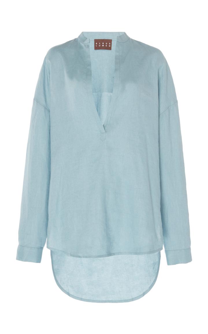 Albus Lumen Alois Linen Tunic Shirt