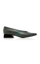 Yuul Yie Selma Snake-effect Leather Pumps Size: 36