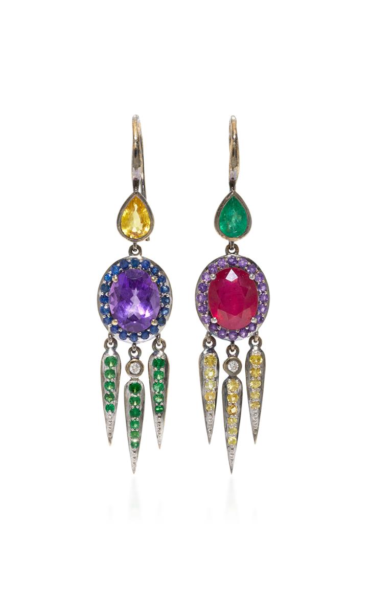 Holly Dyment Go Lightly Drop Dagger Earrings