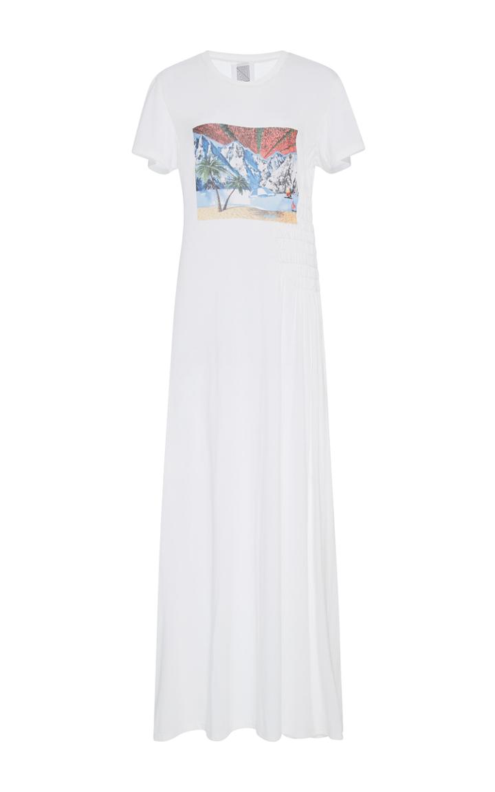 Rosie Assoulin Impossible Landscape Tee Shirt Dress
