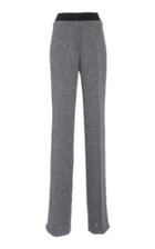 Akris Slim Linen Crpe Mlange Pant