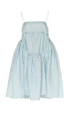 Cecilie Bahnsen Elin Textured Silk Mini Dress