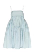 Cecilie Bahnsen Elin Textured Silk Mini Dress