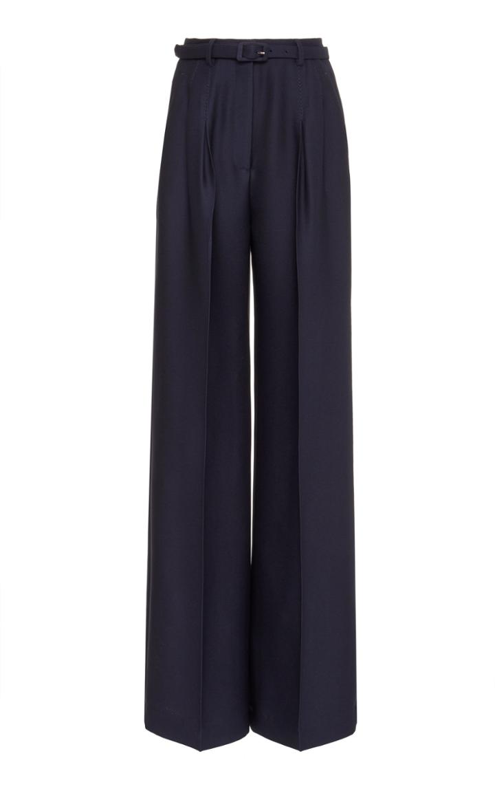 Moda Operandi Gabriela Hearst Vargas Silk Wide-leg Trousers Size: 38