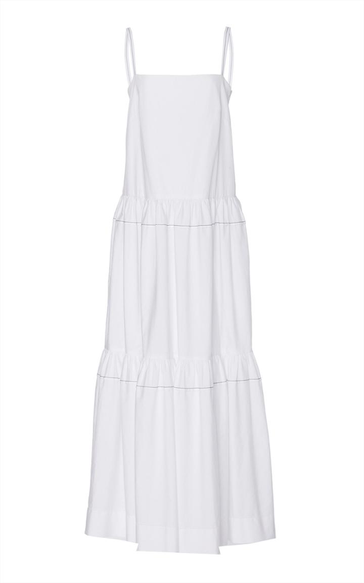 Moda Operandi Rosetta Getty Tiered Ruffle Dress Size: 0