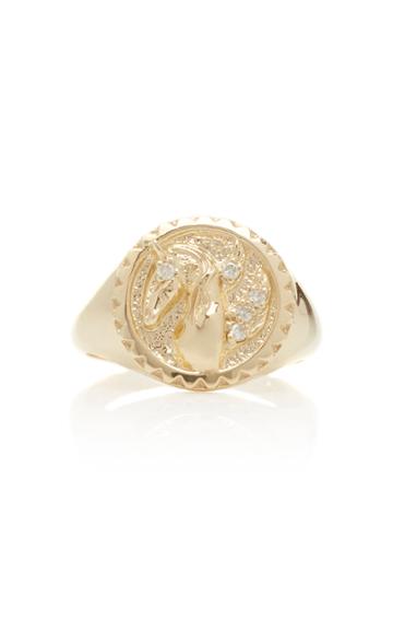 Carole Le Bris Perez Pegasus Signet Ring