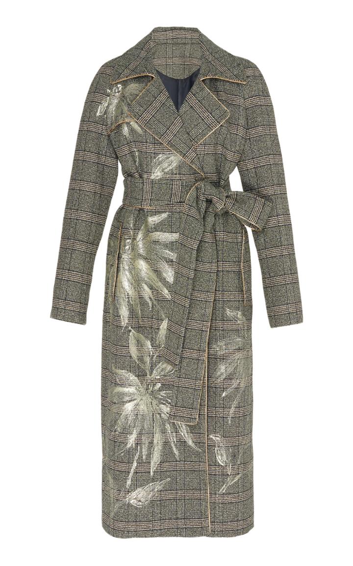 Peter Pilotto Painted Tweed Coat