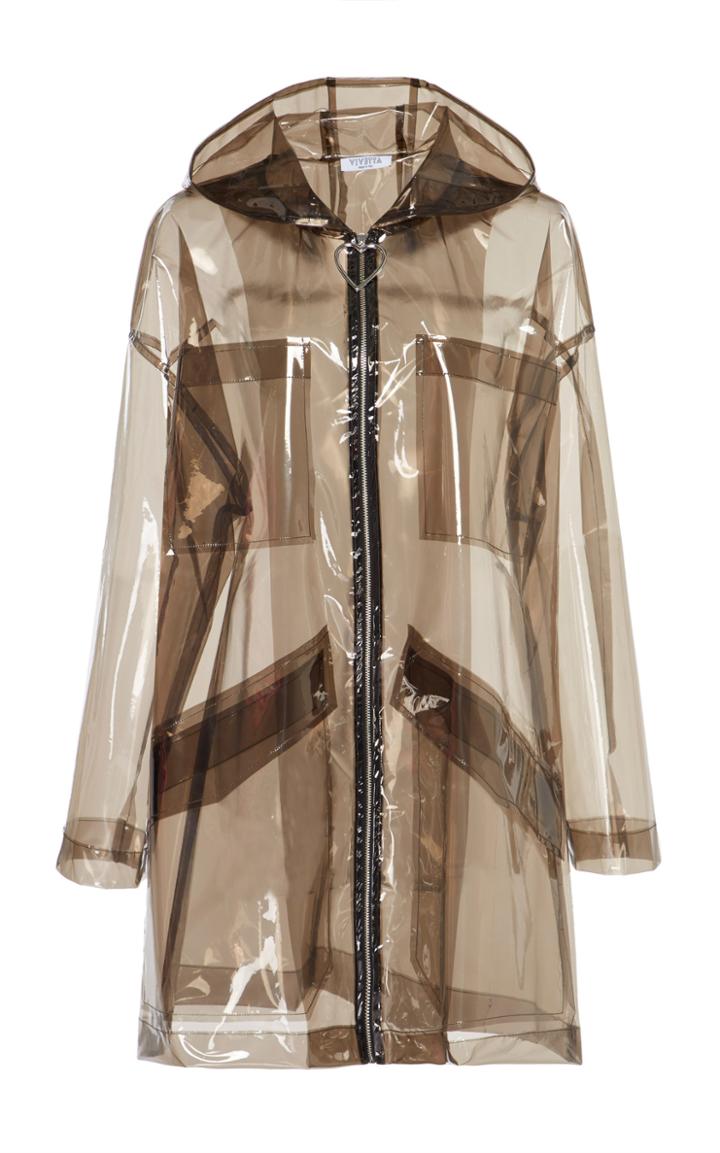 Vivetta Talassa Transparent Raincoat