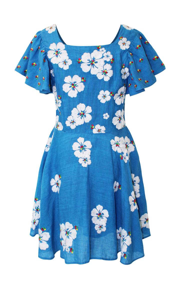 All Things Mochi Kay Linen Dress