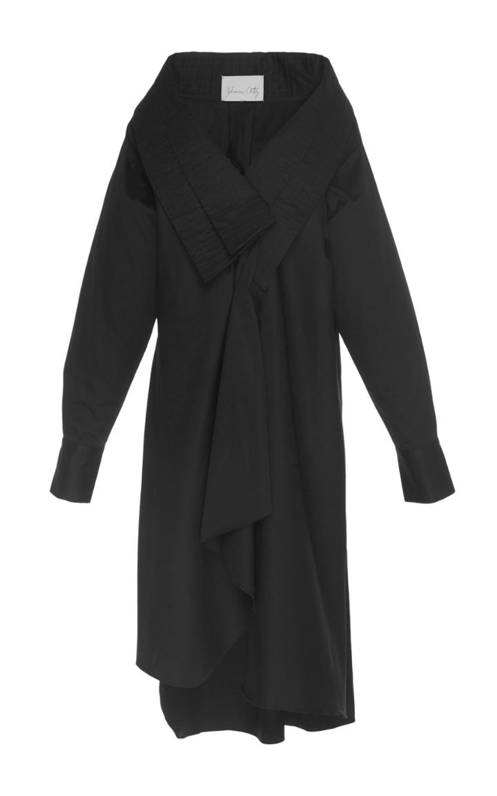 Johanna Ortiz Ringo Cotton Poplin Oversized Shirt