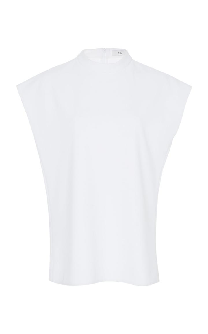 Tibi Structured Crepe Top
