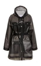 Proenza Schouler White Label Belted Pvc Raincoat