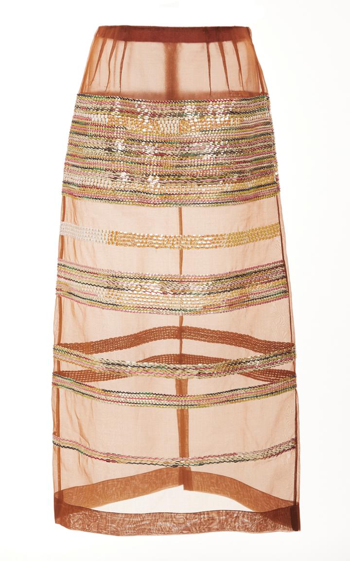 Greta Boldini Sabine Embellished Skirt