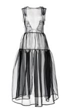 Moda Operandi Cecilie Bahnsen Kamilla Overlay Dress With Fitted Bodice Size: Xs/s