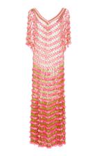 My Beachy Side Flower Power V Neck Maxi Dress