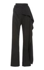 16arlington Draped Pinstripe Trouser
