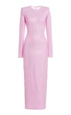 Moda Operandi Alessandra Rich Crystal Midi Dress