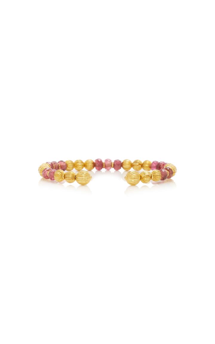 Ilias Lalaounis Pink Tourmaline Beaded Bracelet