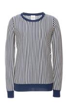 Moda Operandi Madeleine Thompson Blenheim Striped Silk-cashmere Top Size: S