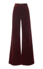 Moda Operandi Marc Jacobs Velvet High-rise Flared Jeans Size: 2