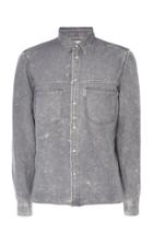 Moda Operandi Rochas Pia Distressed Silk Shirt Size: 39