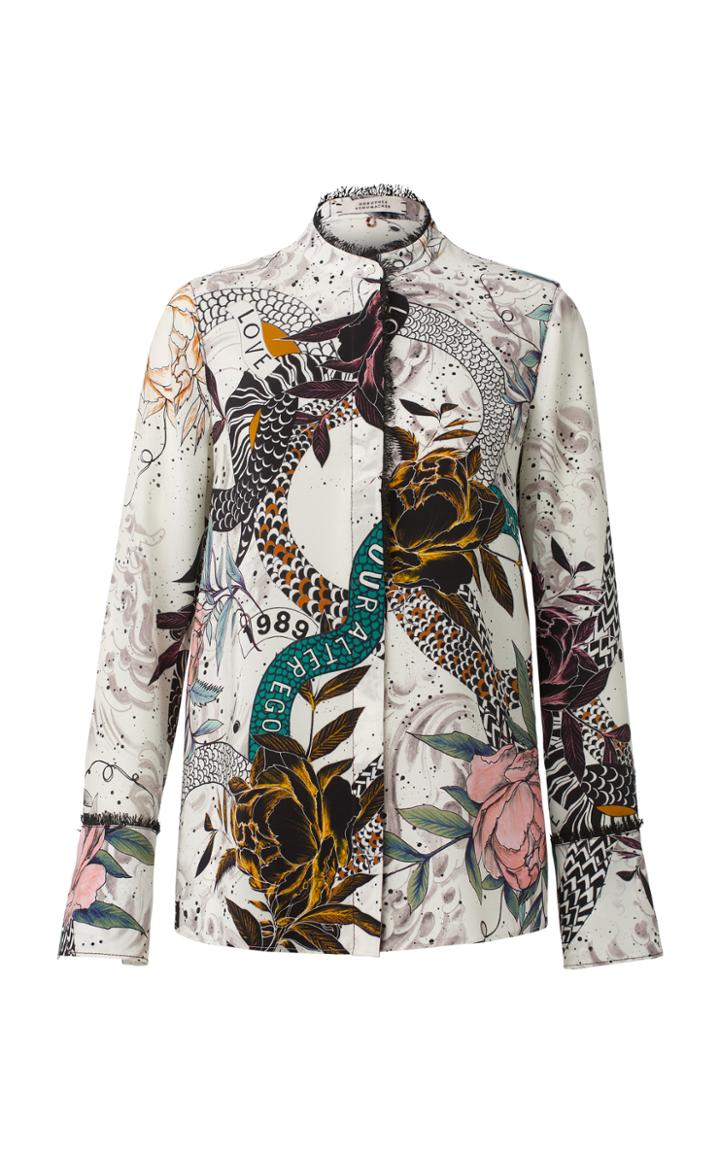 Dorothee Schumacher Tattoo Grace Button Up Shirt