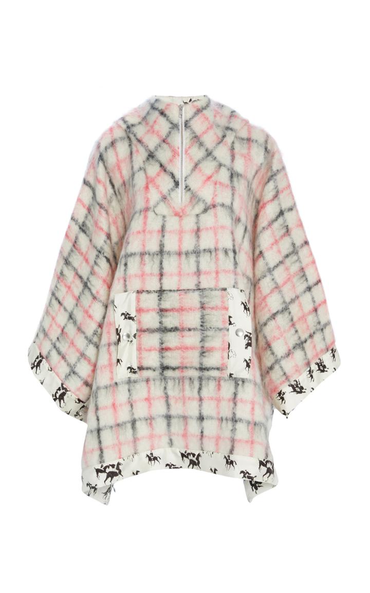 La Prestic Ouiston Tempete Plaid Cape