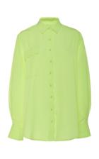 Acler Aviel Collared Button-front Blouse