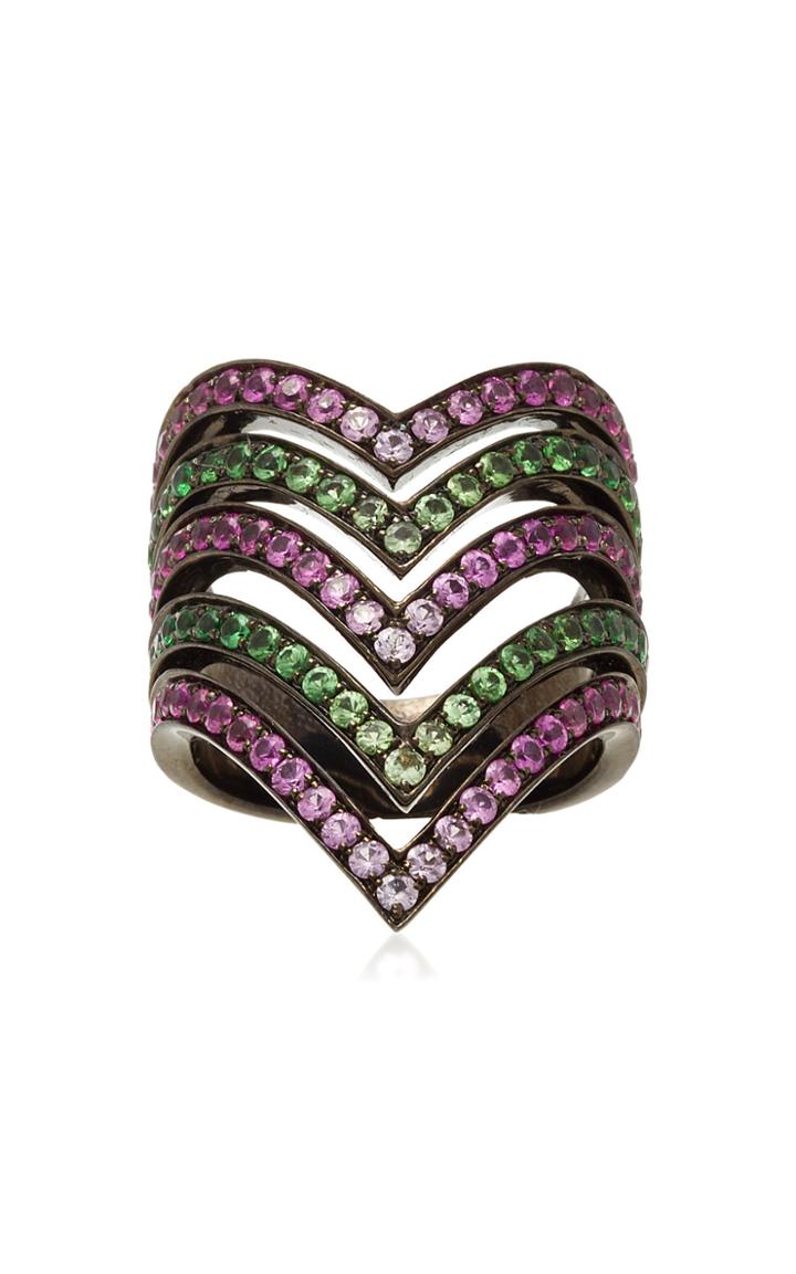 Lynn Ban Chevron Ring