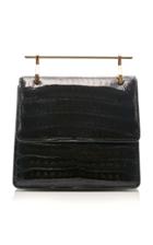 M2malletier Mini Collectionneuse Crocodile Leather Bag