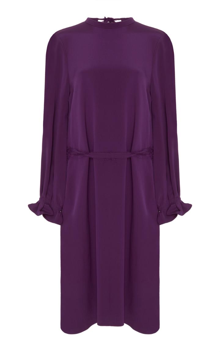 Jonathan Cohen Twisted Long Sleeve Dress