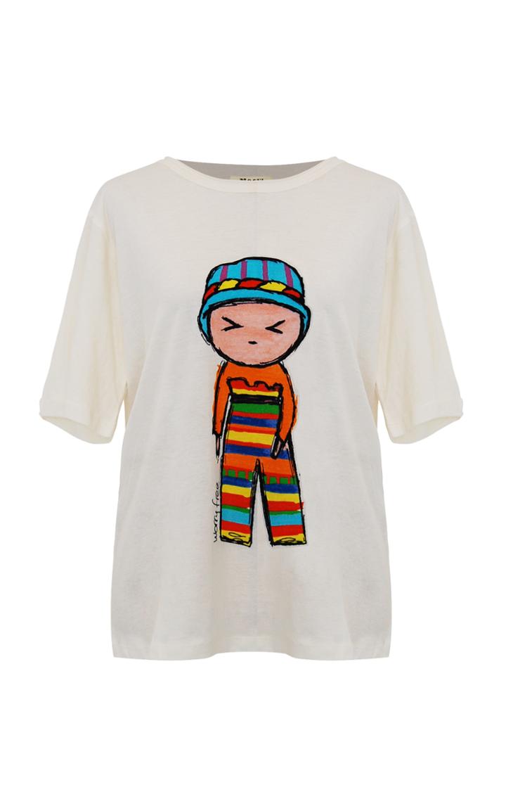 Mochi Nicte Print T-shirt
