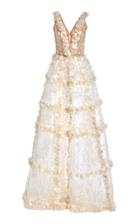 Moda Operandi J. Mendel Floral Tulle Gown Size: 0
