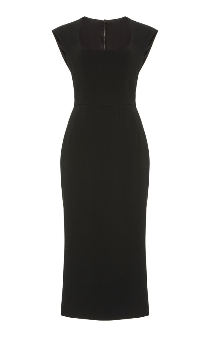 Moda Operandi Dolce & Gabbana Cady Midi Dress Size: 36