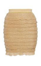 Missoni Tiered Lurex Mini Skirt