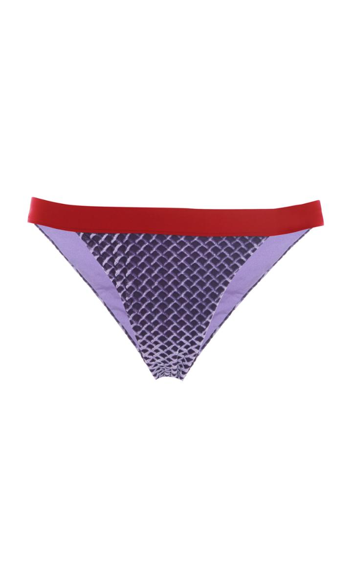Onia Leila Printed Bikini Bottoms