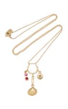 Scosha Ocean Treasure 10k Gold And Multi-stone Necklace