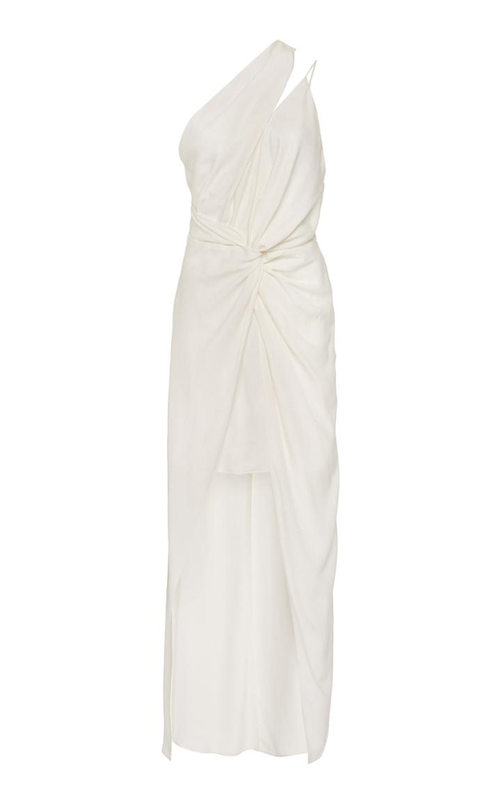 Significant Other Valentina Knot-accent Georgette Dress