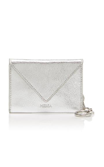 Medea Vanity Metallic Leather Wallet
