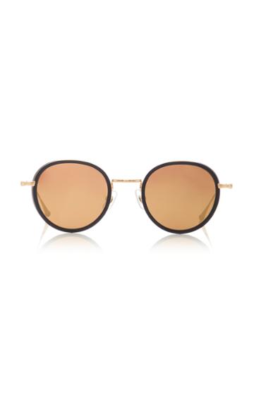 Matsuda Eyewear Titanium Round-frame Sunglasses