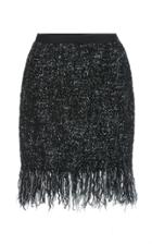 Paule Ka Tweed Fringe Skirt
