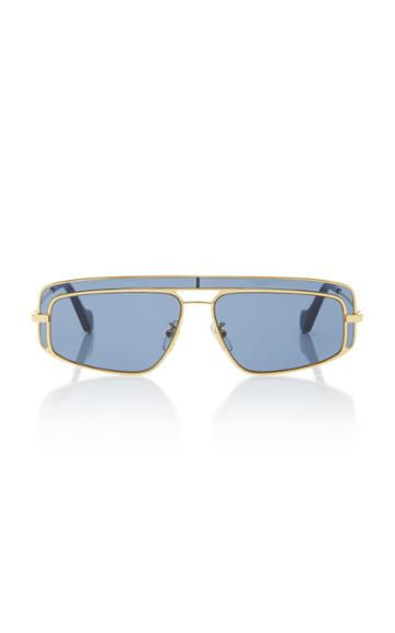 Loewe Sunglasses Square-frame Metal Sunglasses