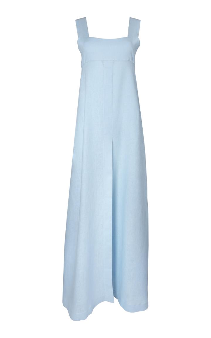 Moda Operandi Leal Daccarett Sable Linen Maxi Dress