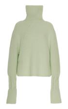 Jw Anderson Button-embellished Wool-blend Sweater