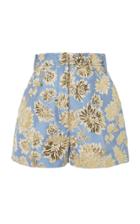 N21 Gregoria Floral Jacquard Shorts