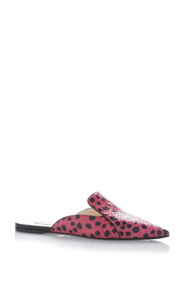 Attico Anne Snake Flat